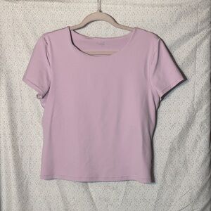 Aerie Light Pink Tee